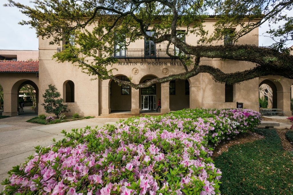Woodin Hall on LSU's campus