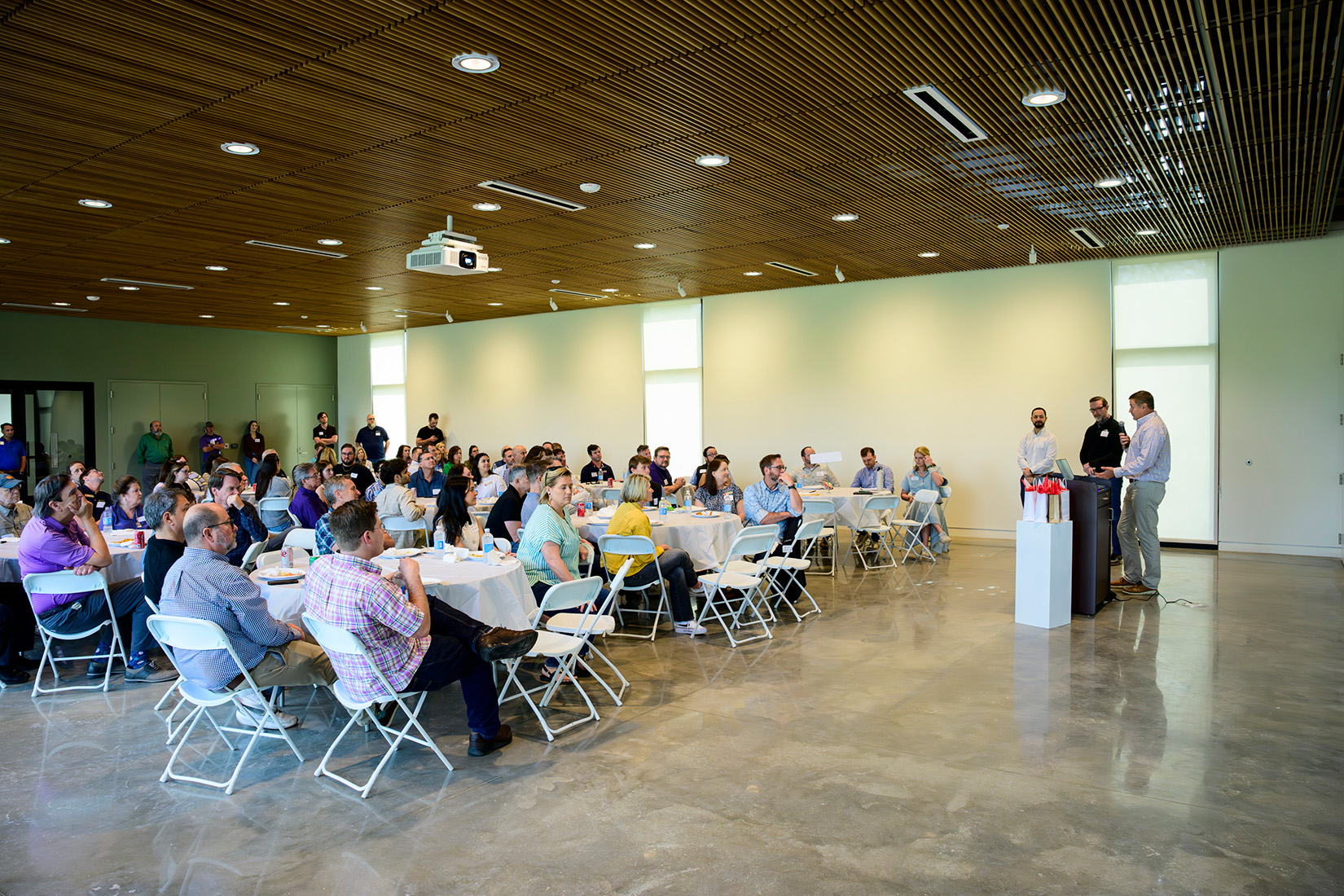event center of the Welcome Center