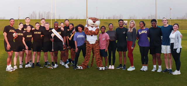 Student Government collaborating with ROTC