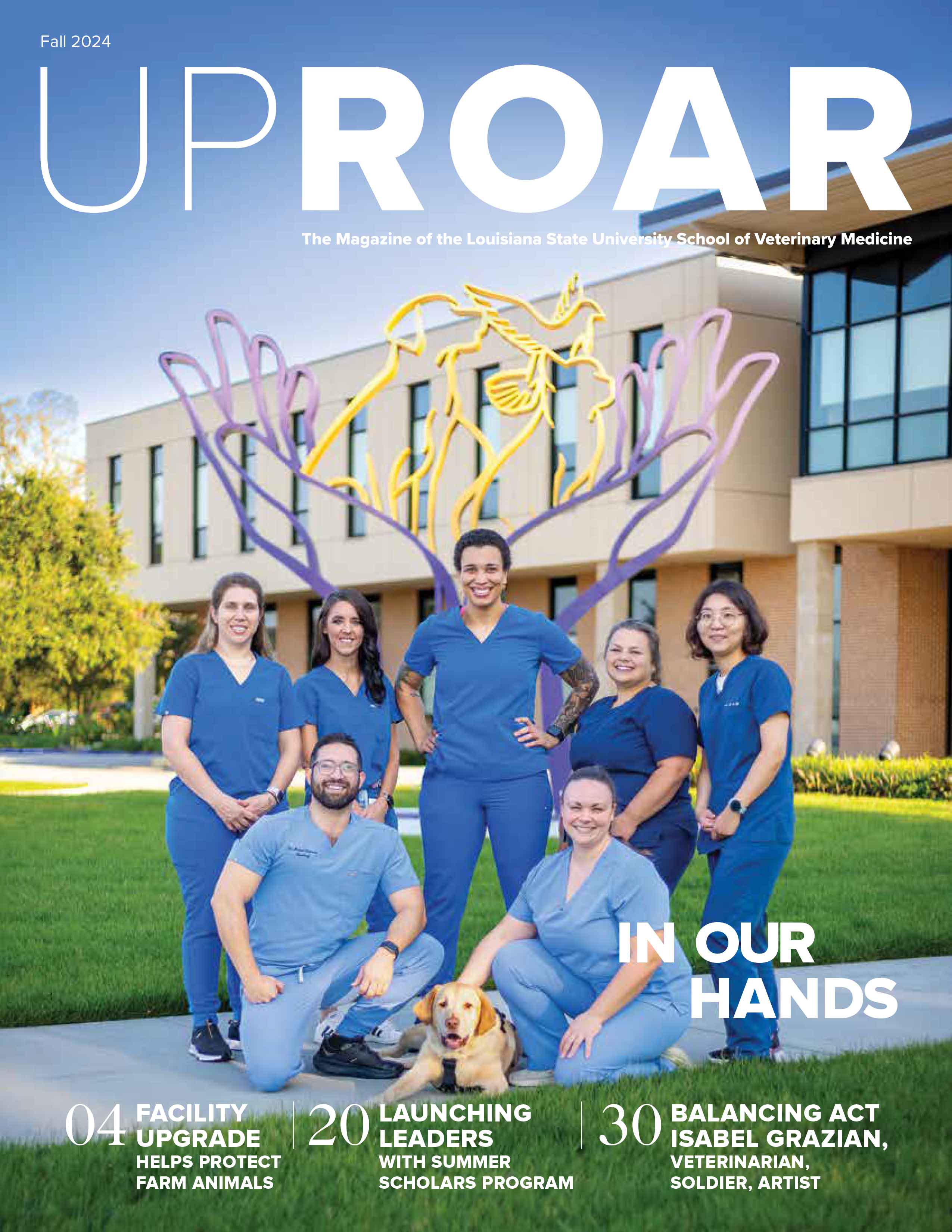 Fall 2024 cover of Neurology Service team